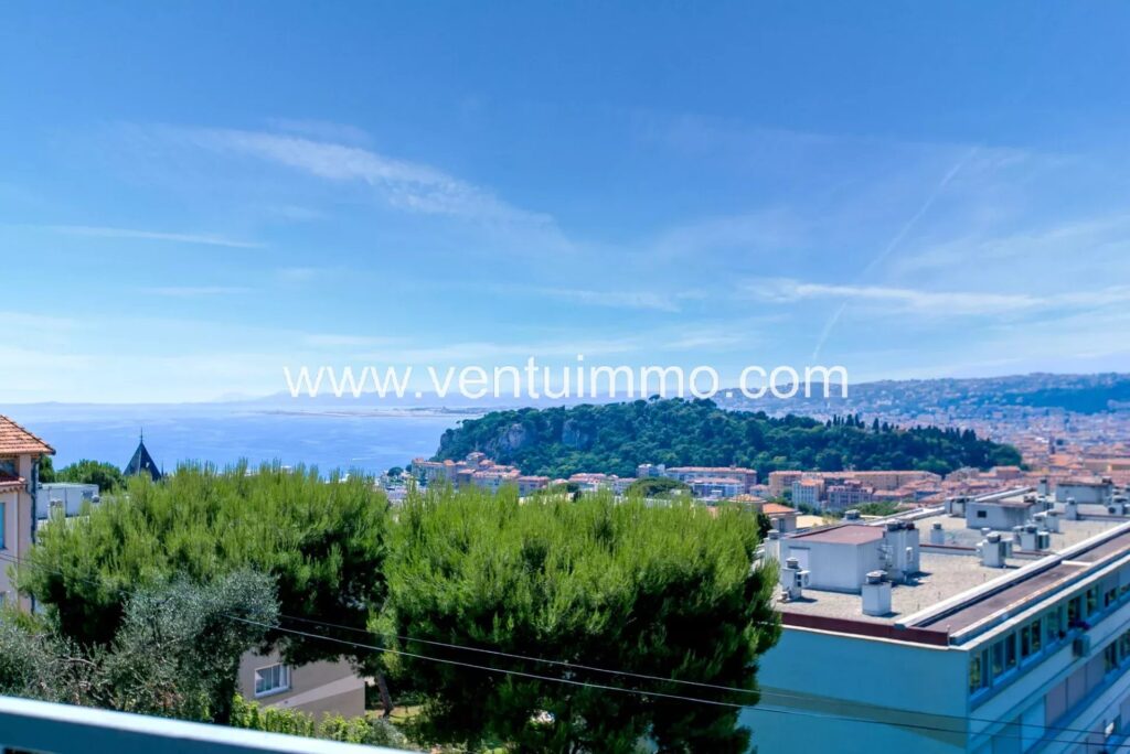 NICE MONT BORON : T3 62m2 vue mer